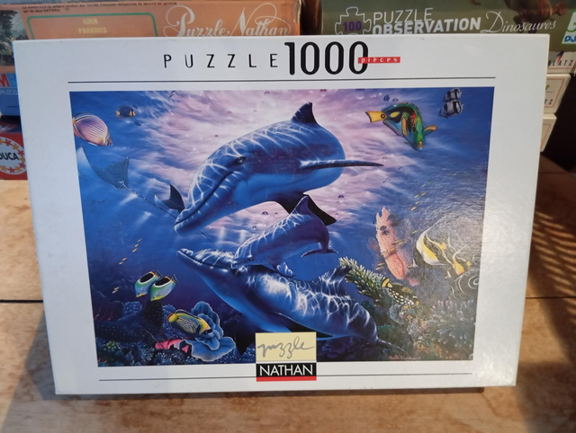 Puzzle Nathan dauphin 1000 pièces 