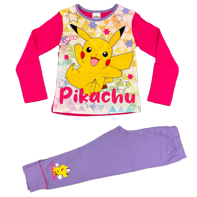 Girls Pokemon Pyjamas 6-12 Years Old