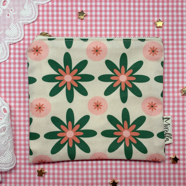 Tile Print Big Purse