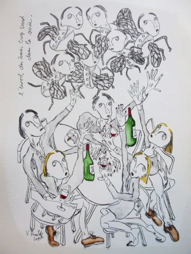 L'envol des âmes trop tard dans la soirée