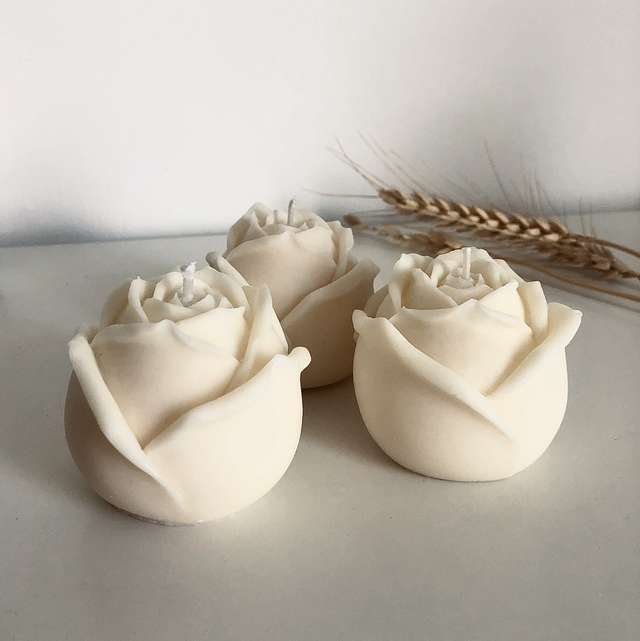 Bougie Parfumée Rose 