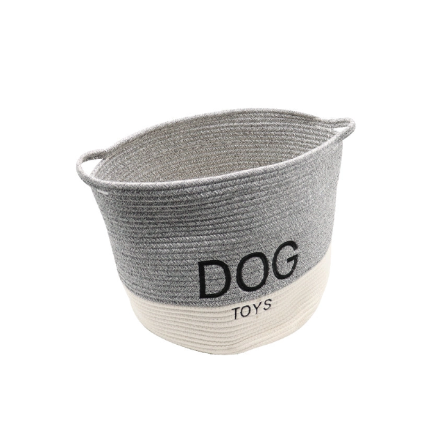 Panier de rangement pour jouets pour chiens