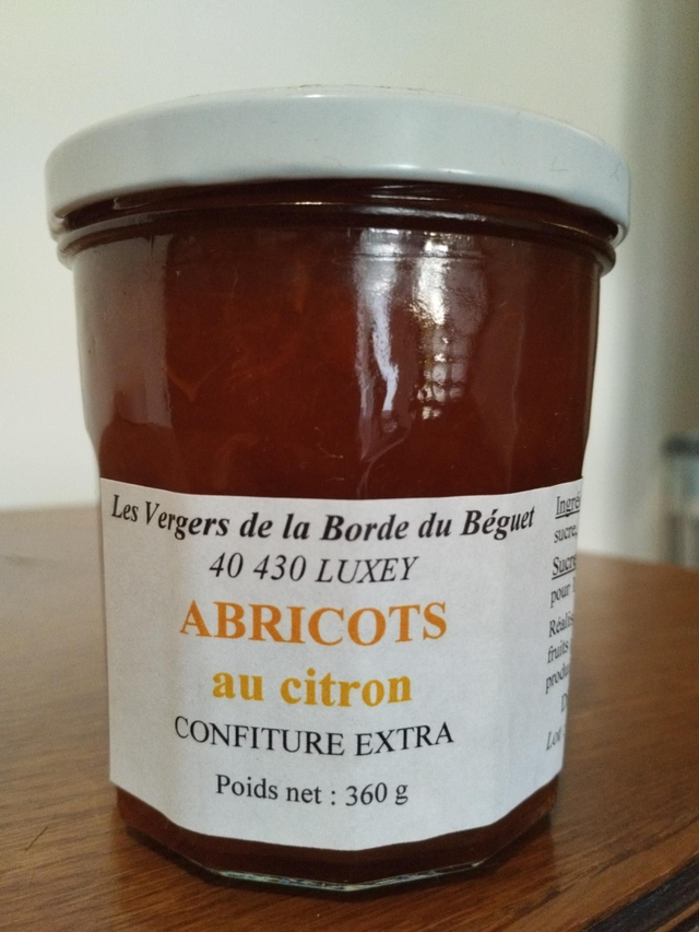 Abricots au citron (confiture)