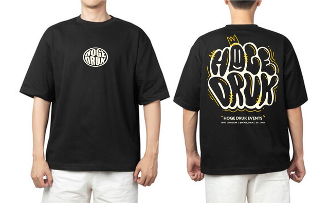 Hoge Druk T-Shirt Summer 2025 - Black
