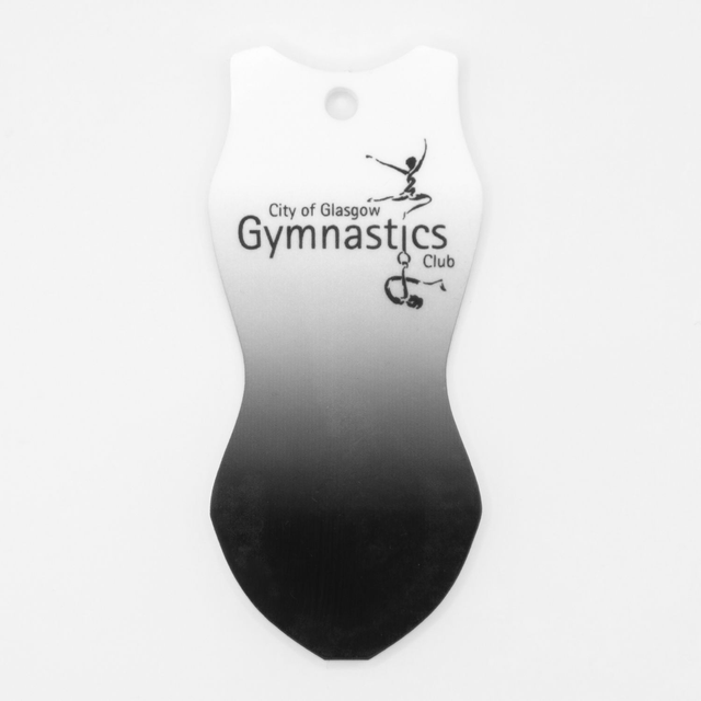 Gymnastics Club Keyring -  City of Glasgow GC