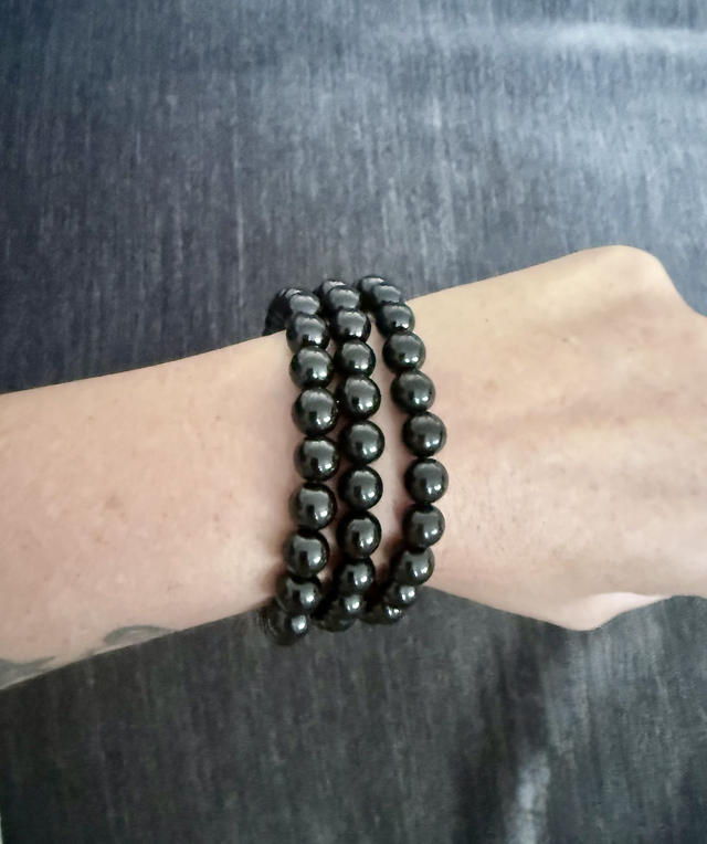 Jet Crystal Bracelet