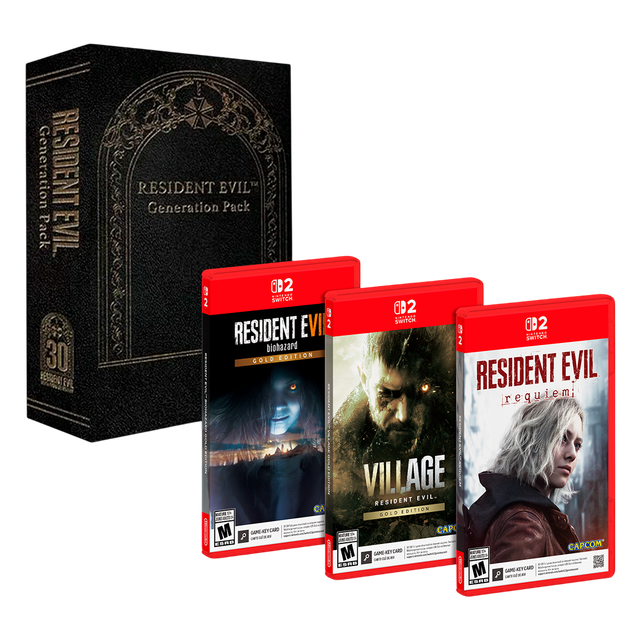 (Fines de Marzo) Resident Evil Generation Pack Switch 2 (Incluye 7 - 8 - Requiem)