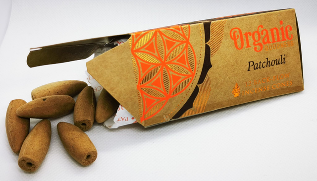 Patchouli naturel cônes d&#039;Encens à refoulement