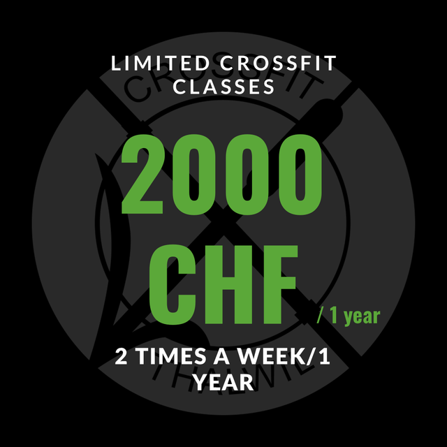 2 Times per week/1 year