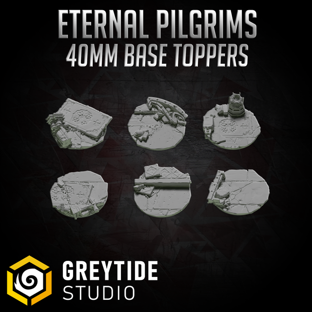 40mm Base Toppers (Eternal Pilgrims)