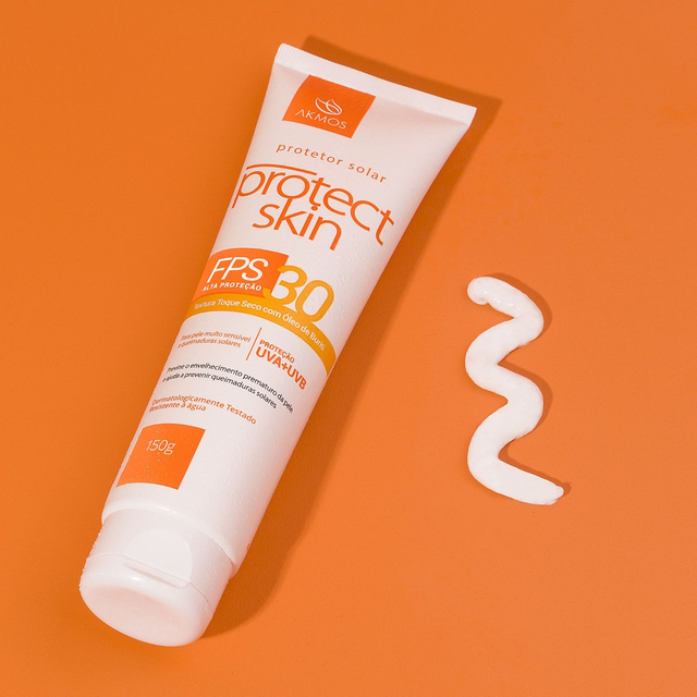 Akmos: PROTETOR SOLAR AKMOS 150g