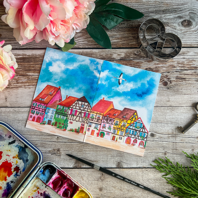 Carnet « rue alsacienne » A6