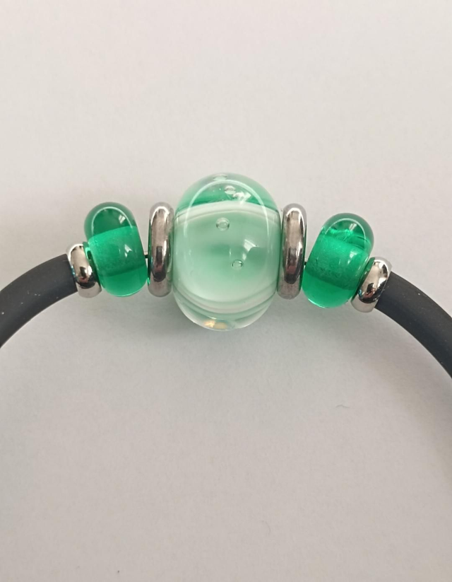 Bracelet en perles de verre 