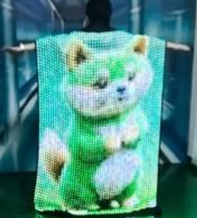 FP30 LED Magic Display Flag Item Size:960*1440mm