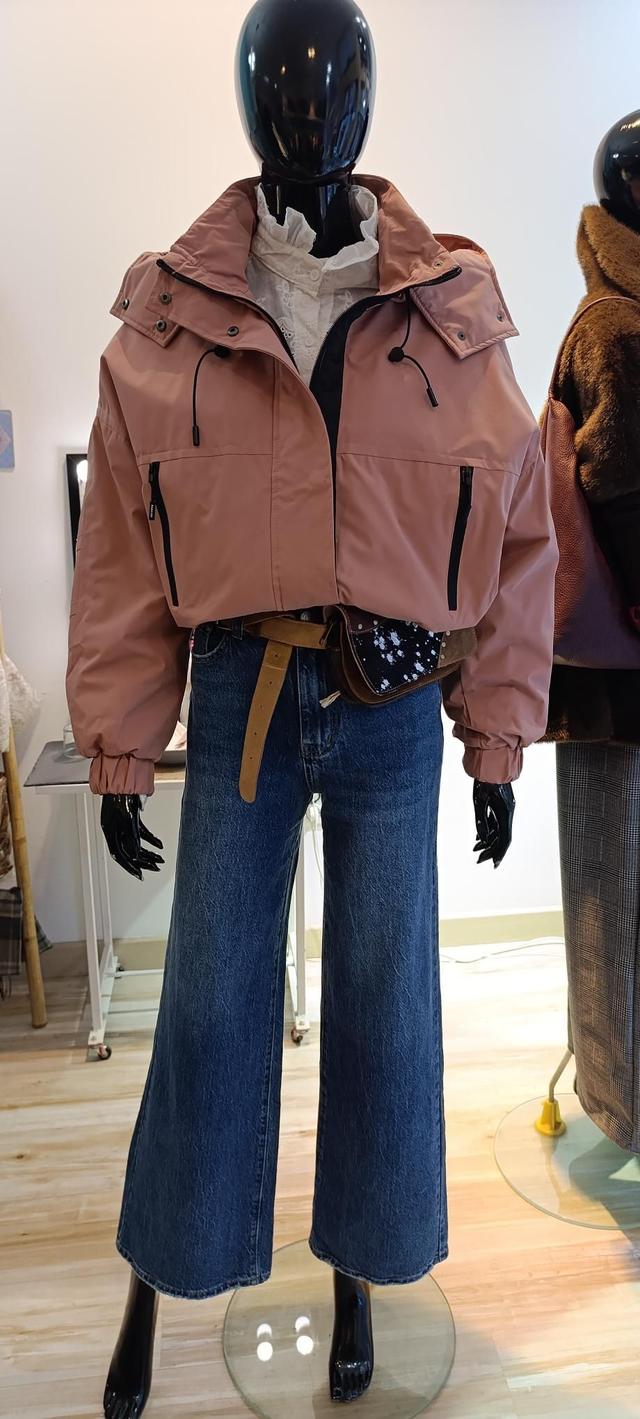 Vaqueros barrell azul desgastado