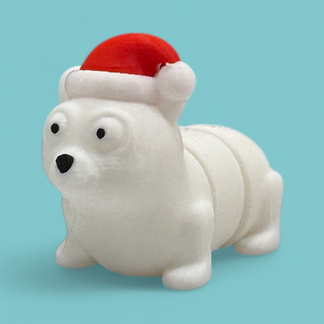 Christmas Polar bear