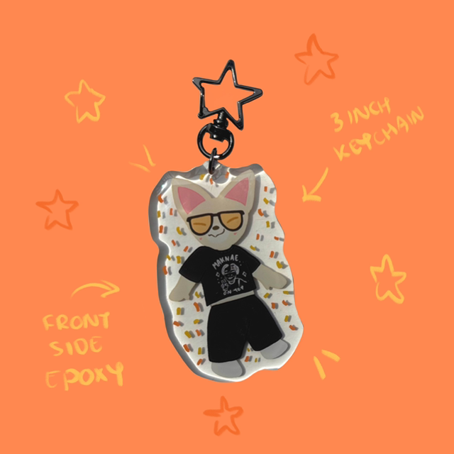 Stray Kids Keychain | I.N. FoxyI.N. ATE 