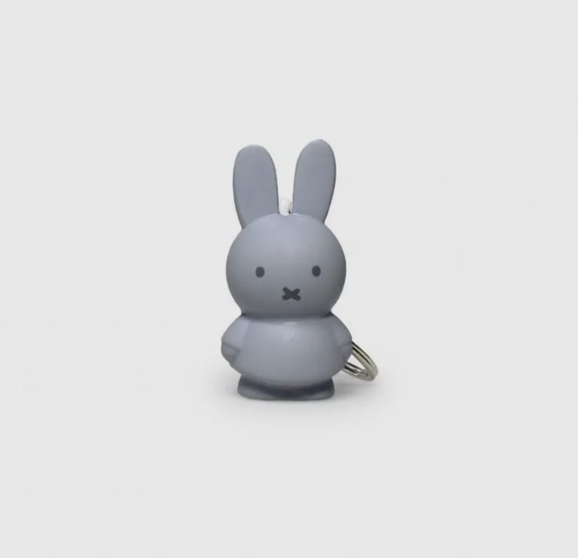 Miffy keyring hard blue