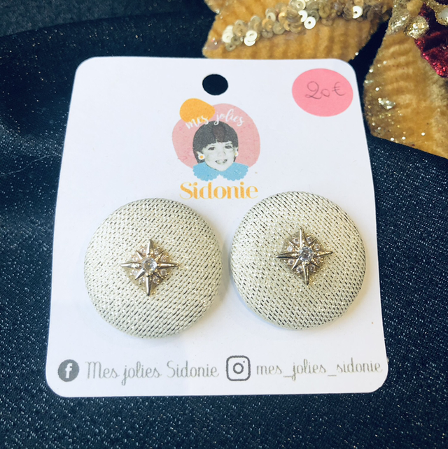 Sidonie dorée avec étoile
