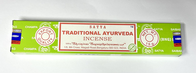 Satya Incense Sticks - Traditional Ayurveda