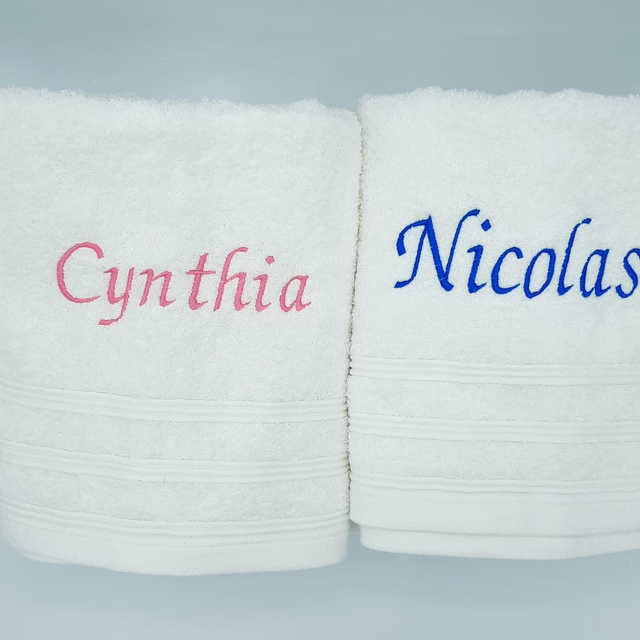 Serviette personnalisée 