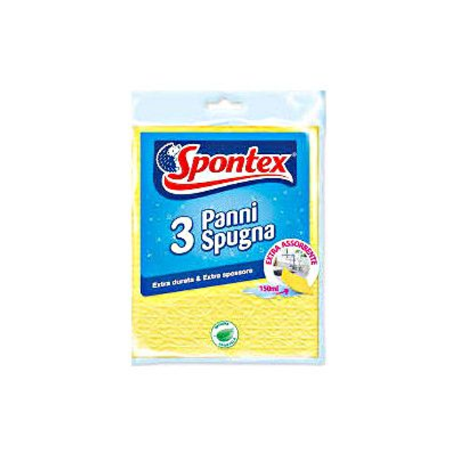 SPONTEX PANNI SPUGNA/3PZ