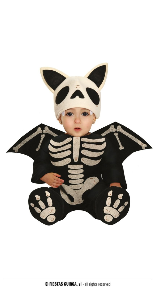 HALLOWEEN COSTUME  BAT SKELETRINO 