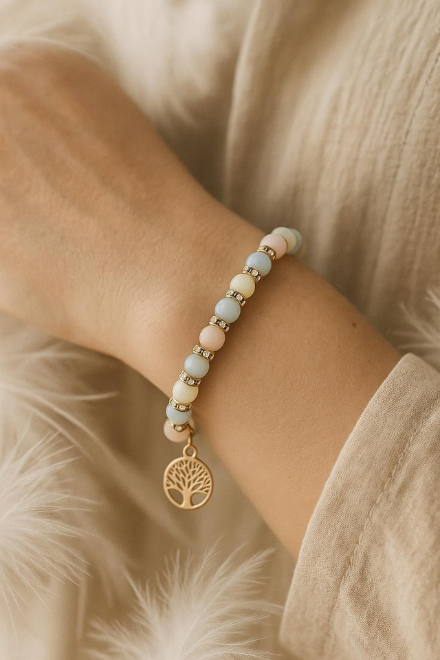 Bracelet Morganite - Tendresse & Sérénité