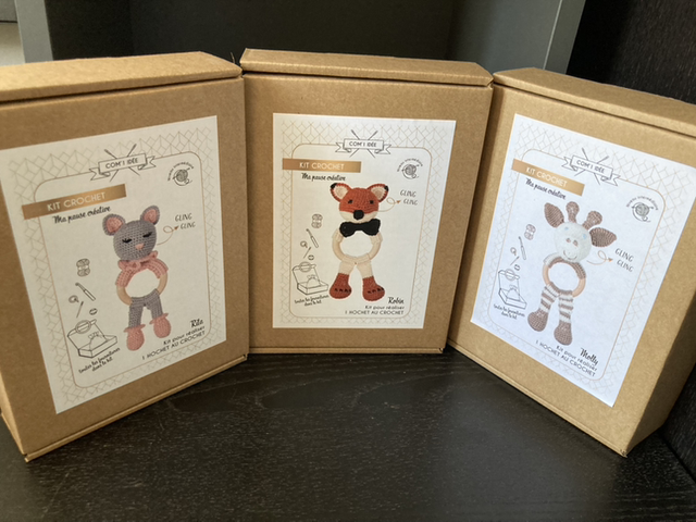 Kit « doudou hochet »