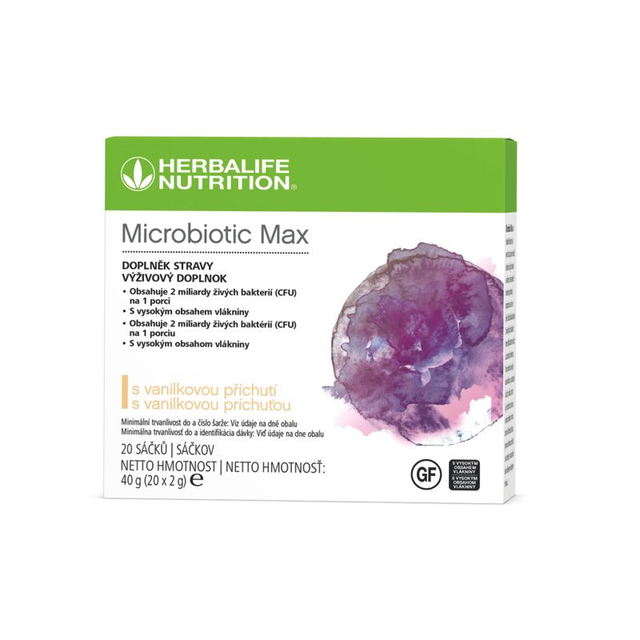 Microbiotic Max Vanilka 20 sáčků