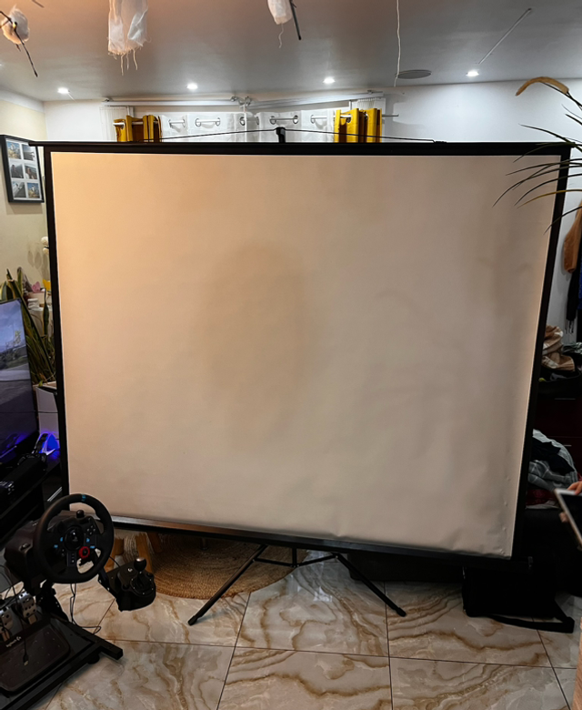 Beamer Leinwand 2m inkl. Ständer