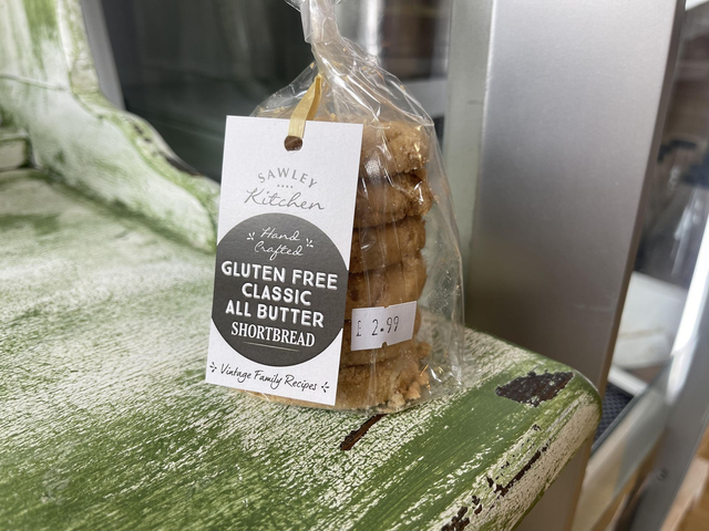 Sawley Kitchen Shortbread Gluten Free 