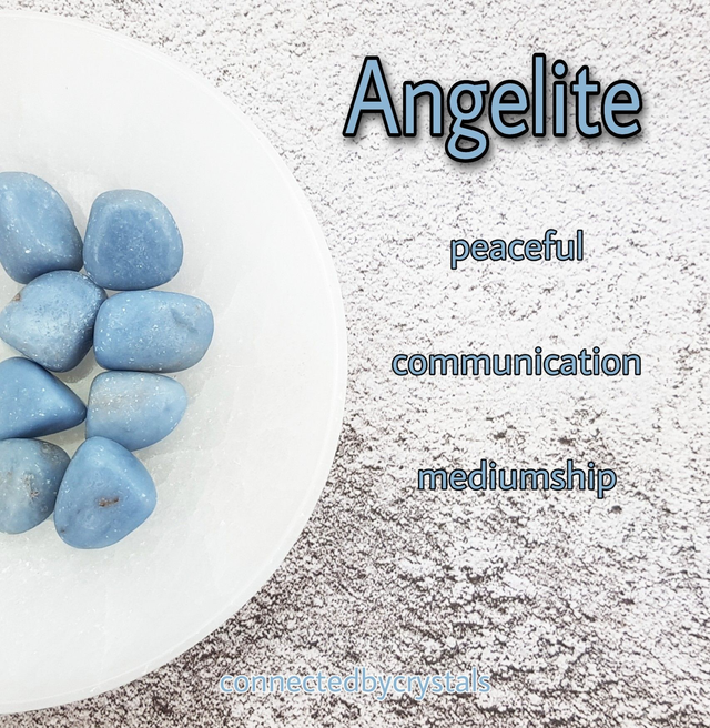 Angelite Tumblestone