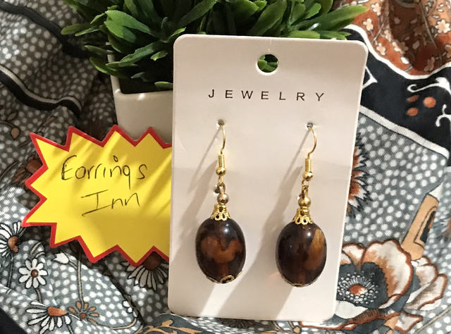 Brown  Dangling Earrings - BRDE42