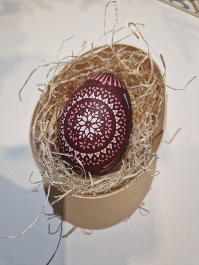 1-er Set Gänseei Färbetechnik 