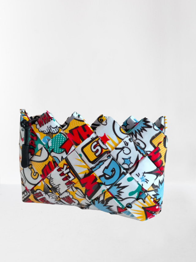 monedero city papel comic