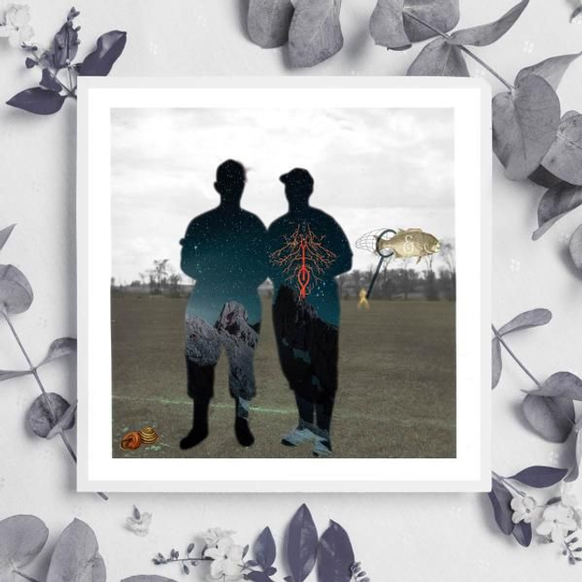 Affiche "Pêcheurs au filet"