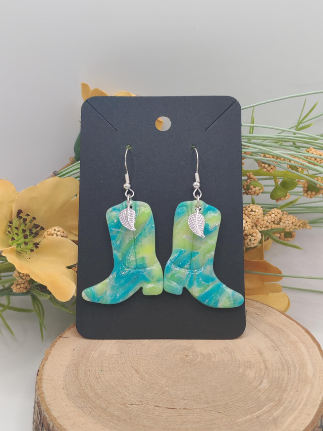 Western transparent Bleu Jaune 