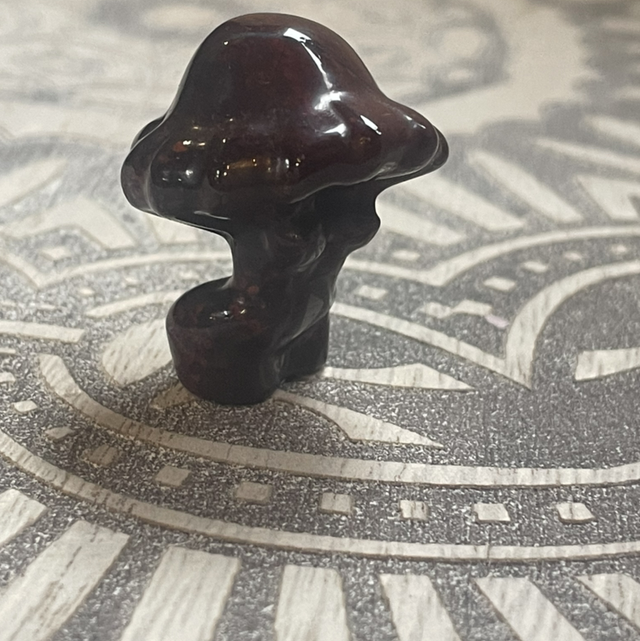 Mushroom Goddess - Poppy Jasper 