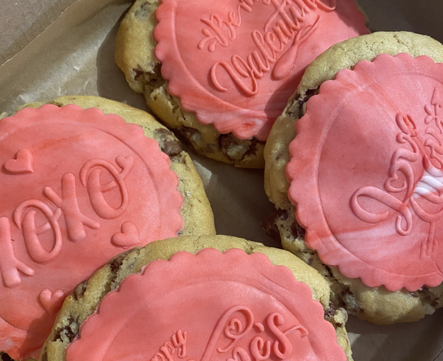 Valentines cookies 