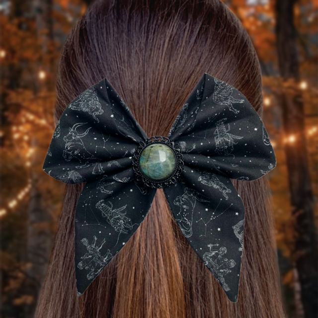 Barrette - Zodiaque Labradorite 