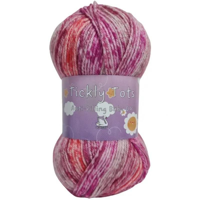 Cygnet Tickly Tots DK 100g - 7555 Pinking of you
