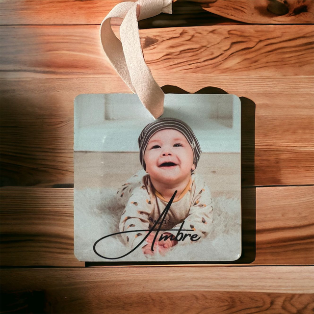 Suspension en aluminium carrée