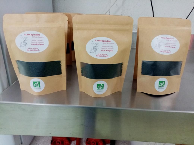 Spiruline paillettes bio