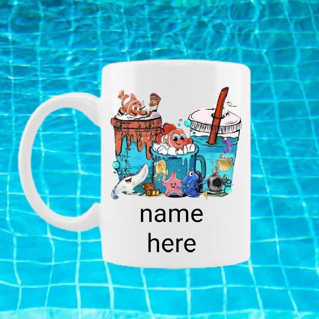 Cute Nemo Mug With Free Personalisation 