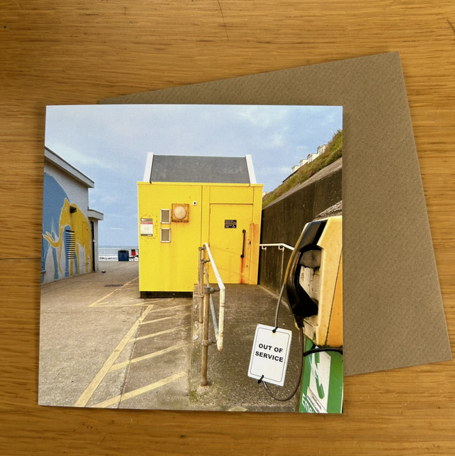 Yellow - 15x15cm with brown Kraft envelope