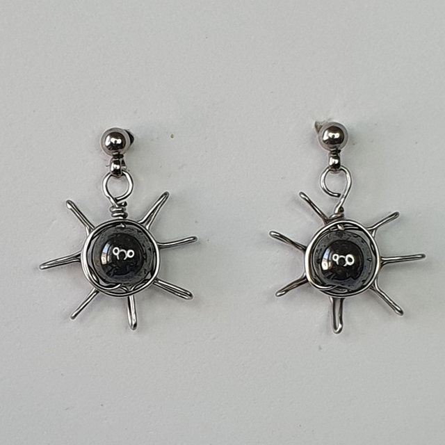 Boucles d’Oreilles Soleil