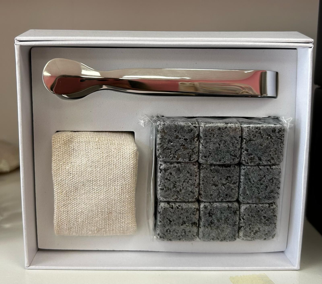 Set ghiaccio in pietra ollare