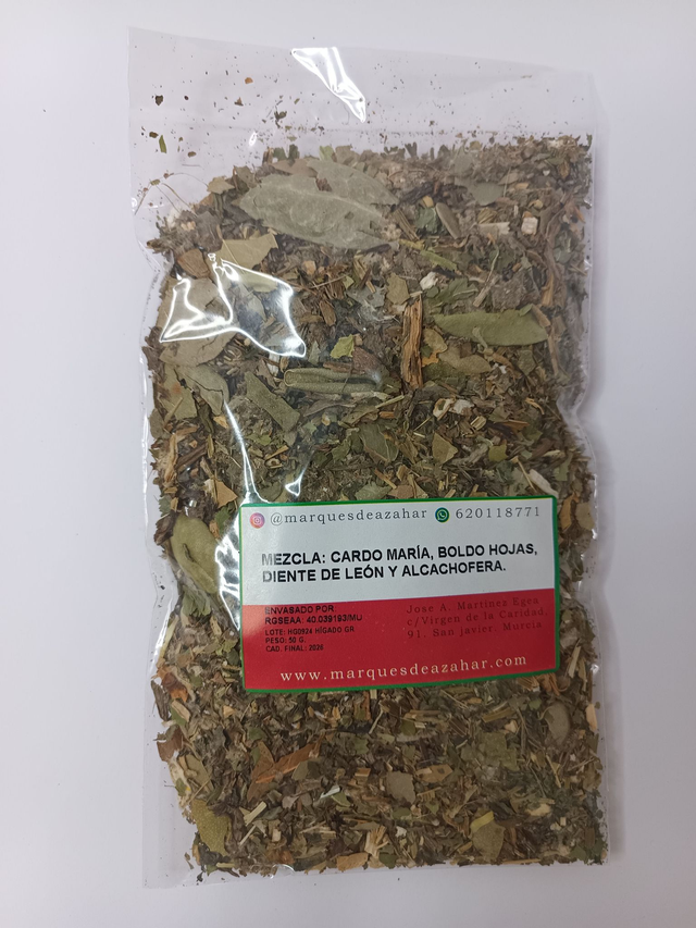 Mezcla hígado graso