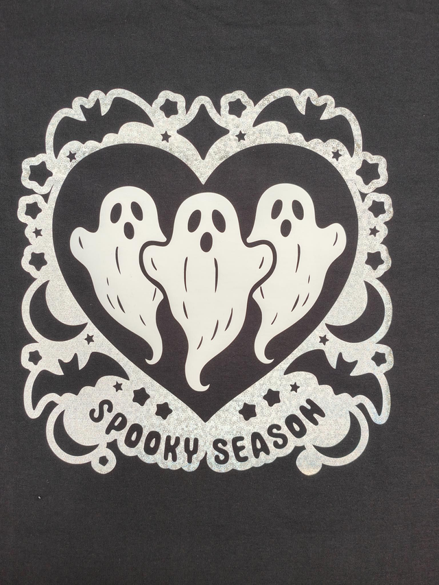 Spooky season ghost tshirt